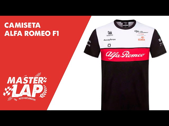 Vídeo relacionado con Alfa Romeo Racing F1 - Camiseta de camuflaje para hombre, gris, XX-Large