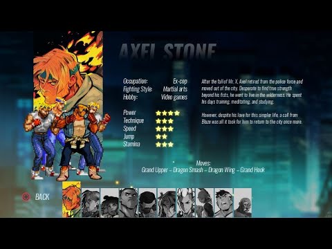 [SOR4] Axel Arcade Mania+ Any% 56:44 Game Time (Patch V07) World Record Speedrun