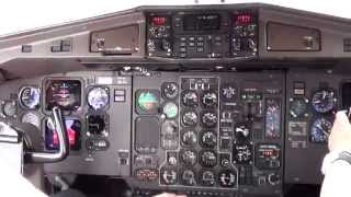 Spectacular Take Off, Bumthang (Bhutan). Cockpit view. DrukAir ATR42.