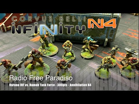 Radio Free Paradiso Ep 03 - Infinity N4 Battle Report - RTF vs. Varuna IRF