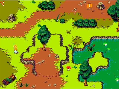 RPG Demo created with SuperBASIC For the F256