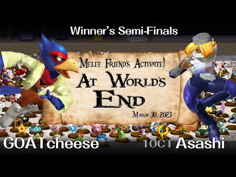 GOATcheese (Falco) vs 10CT | Asashi (Sheik) - Winner's Semi-Finals - MFA! At World's End