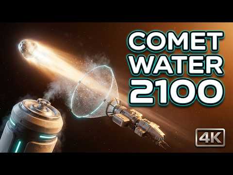 Harvesting Water From a Comet (4K) — A Real Space Operation
