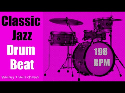 Classic Jazz Drum Beat - 198 bpm