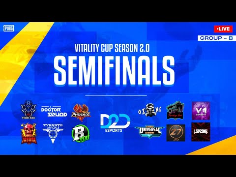 VITALITY CUP SEASON 2 • SEMI FINALS • Managed  By  @ESPORTSHUB  • Presented By Vitality eSports