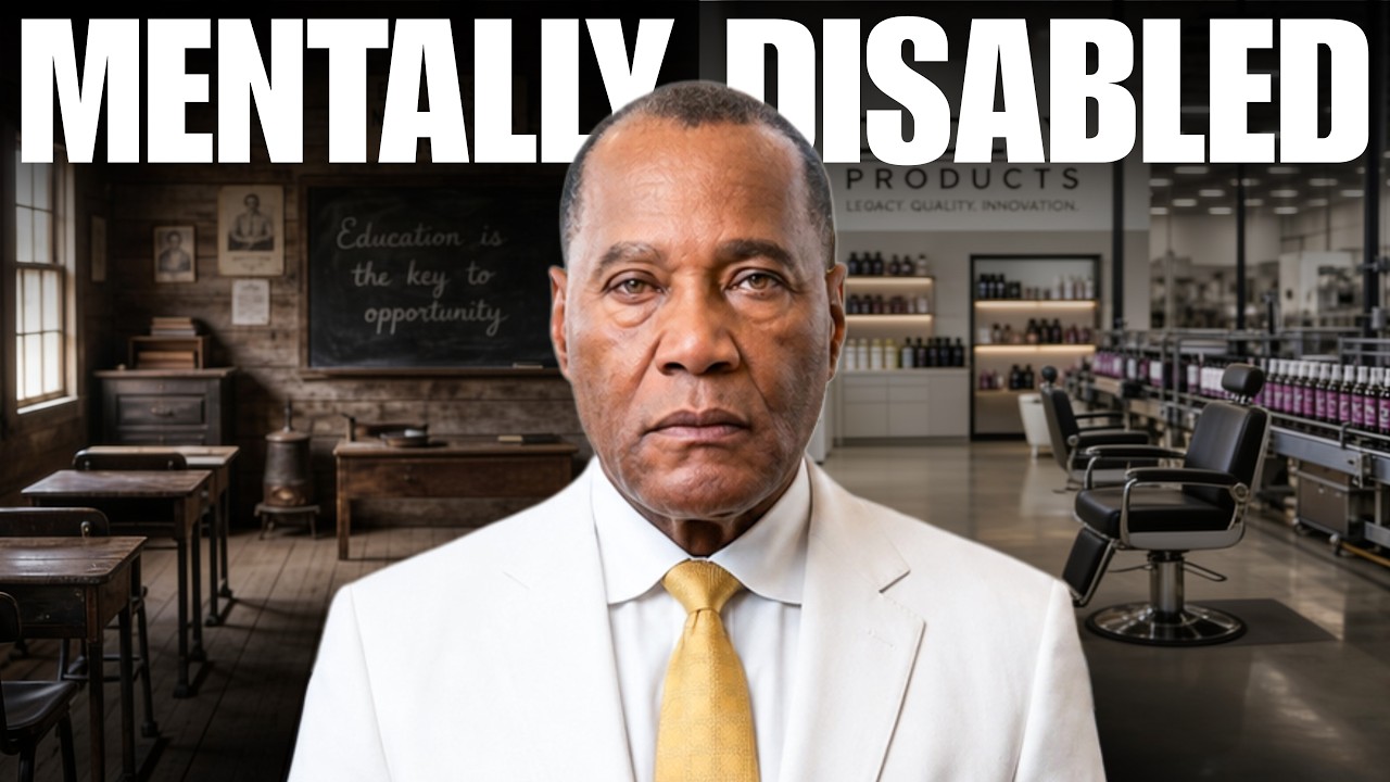 Labeled "Mentally Disabled" He Built A $50 Million Black Hair Empire...Then Lost It All