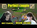 Nemesis teamed up for the first time with Faker and a surprise | Nemesis / Faker stream higlights