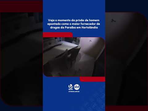 Apontado como o maior fornecedor de drogas da Paraíba é preso em Hortolândia