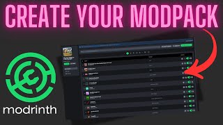 HOW TO CREATE A MODPACK IN MODRINTH IN UNDER 1 MINUTE [2026]
