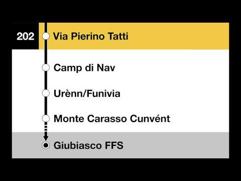 annunci AutoPostale - 202 Bellinzona – Sementina – Giubiasco