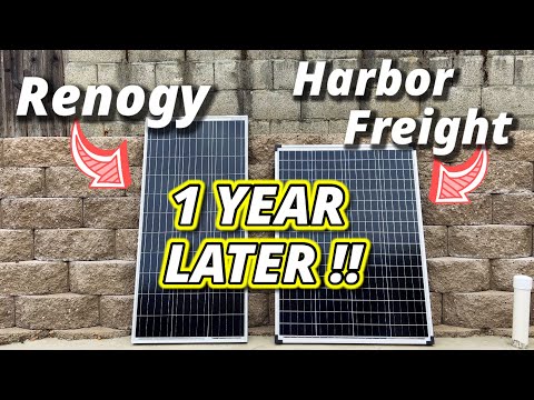 Harbor Freight Still the Best? 100 Watt Show down Harbor Freight VS Renogy