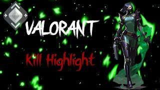 【VALORANT】Silver Rank Kill Highlight #1