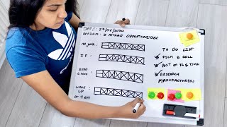 HOW TO STICK TO YOUR HABITS : Using a whiteboard (works 100%)