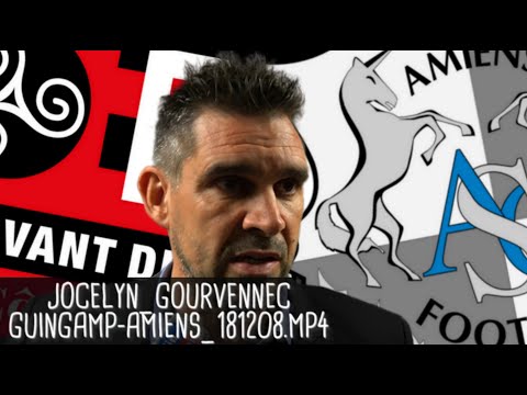 JOCELYN GOURVENNEC RÉAGIT APRÈS GUINGAMP - AMIENS (1-2) / Ligue 1 - 8 décembre 2018