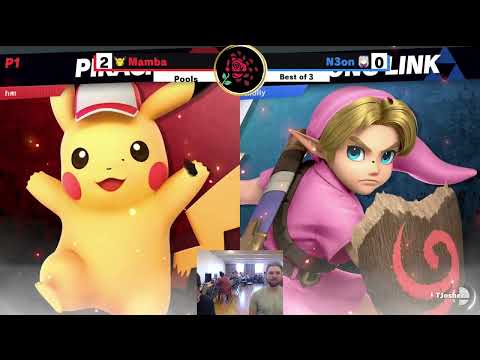 RCR 2 Pools - Mamba (Pikachu/Wolf) vs Meiosis (Young Link) - SSBU Ultimate