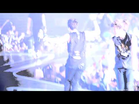 [FANCAM] 120804 JUNHO JYP Nation in Korea - Hands Up encore (cut)