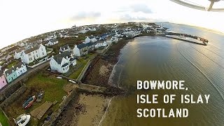preview picture of video 'Bowmore, Islay, with a DJI Phantom Quadcopter'