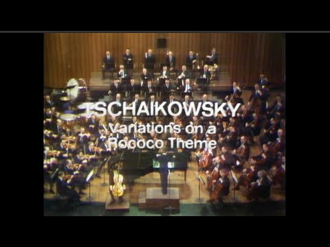 Tchaikovsky - Variations on a Rococo Theme (Bernstein/NYPO 1967)