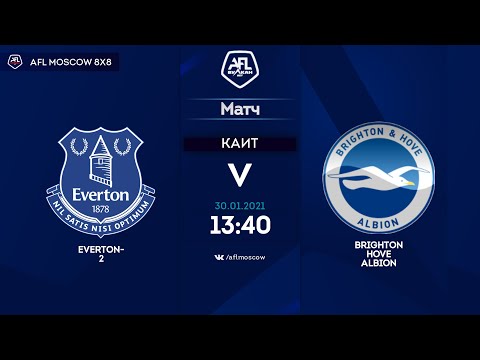 AFL20. England. League One. Day 16. Everton-2 - Brighton & Hove Albion