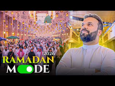 Ramadan 2026 MODE ACTIVATED 🔘 in Madinah 🤍✨