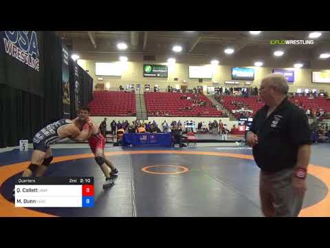 2018 Marine Corps US Open/Masters B Freestyle 100 Quarters - Quinn Collett (Unat) Vs. Matt Dunn (U
