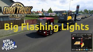 Euro Truck Simulator 2 - Big Flashing Light