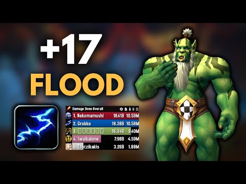 EDUCATIONAL Elemental Shaman POV! │ +17 Floodgate