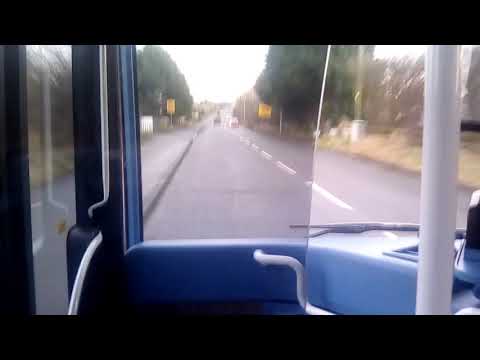FRONT SEAT VIEW: go north east 5332 on route 9 to murton