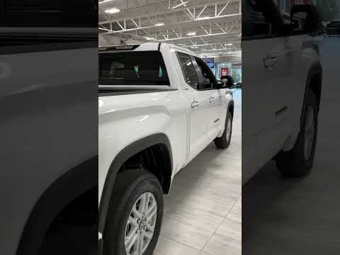2026 Toyota Tundra 4x4 Double Cab SR in White for sale at Forbes Waterloo Toyota in Waterloo, ON