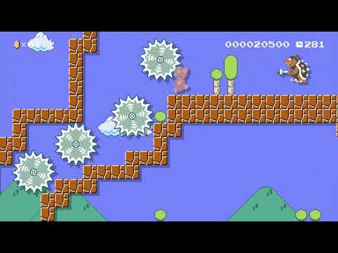 this was not fun to make by SansGamer0 🍄 Super Mario Maker 2 ✹Switch✹ #aos