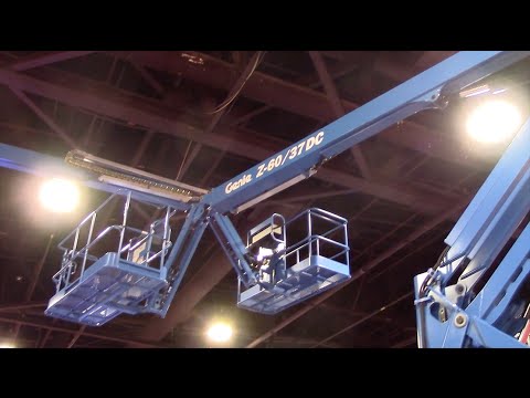 Genie Introduces New Electric Articulating Boom Lift with Rough Terrain Capabilities