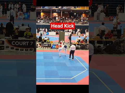 BOOM HEADSHOT! Precision Meets Pure Power 🎯💥 #shorts #taekwondo