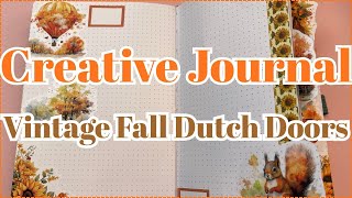 CREATIVE JOURNALING IN MY HAPPY PLANNER | VINTAGE FALL THEME