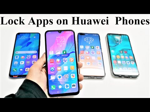 How to Lock Apps on Huawei P40 Pro, Y9a, Y8p, Nova 7, Mate 30 Pro etc.