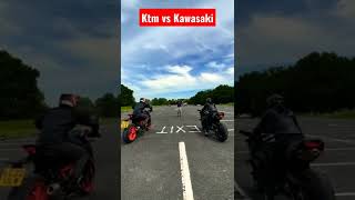 Download lagu KTM vs Kawasaki Ninja H2 Drag Race #shorts #ktm #kawasakininjah2 mp3