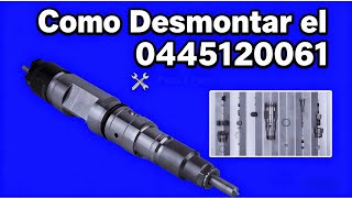 【7-3】Cómo desmontar el inyector n.° 0445120061