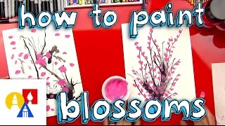 How To Paint Blossoms