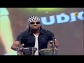 Devi Sri Prasad Amazing Drum performance On Gabbar Singh audio Lunch