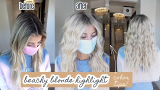 Doing Cali Fullers Hair  ⋒  Bright Blonde Highlights