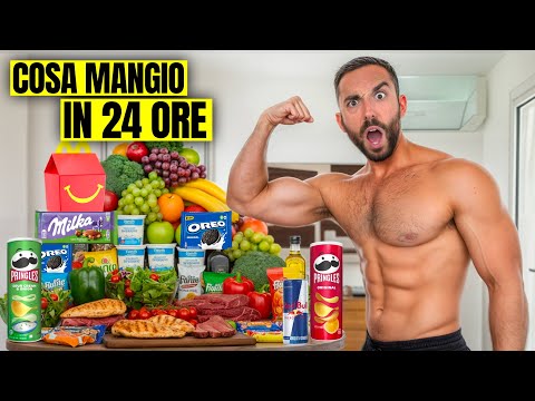 COSA MANGIO IN 24 ORE - (+10 Kg di MASSA)