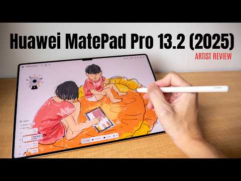 Huawei MatePad Pro 13.2 PaperMatte (2025) Künstlertest