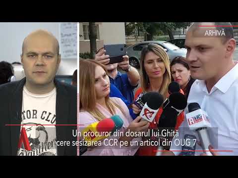 Stiri Mediafax 18 Martie - Un procuror din dosarul lui Ghiță cere sesizarea CCR