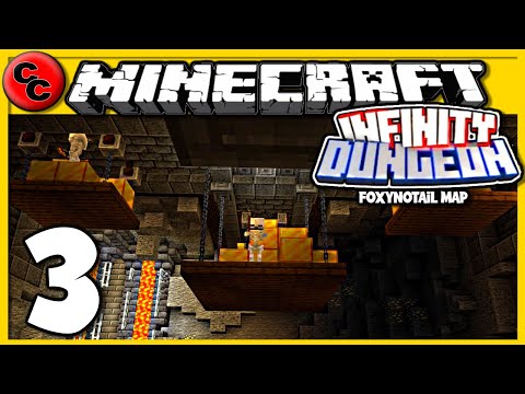 INFINITY DUNGEON: "  Minecraft lets play Ep3  Level 2 Dungeon    "