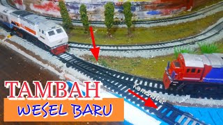 Download lagu Pasang Wesel Baru di Layout Kereta Densha. Buat Apa Ya..? mp3