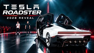 2028 Tesla Roadster First Look – IT CAN Fly !!! & SpaceX Technology!