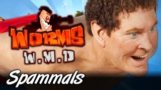 Worms WMD | David Hasselhoff! (Mr Weebl &amp; Friends)