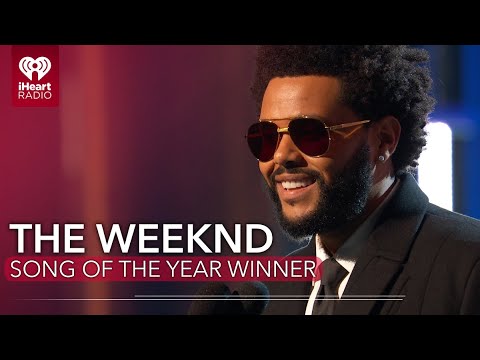 The Weeknd Acceptance Speech - Song Of The Year | 2021 iHeartRadio Music Awards