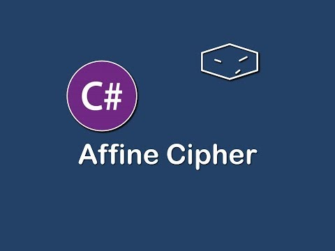 affine cipher in c