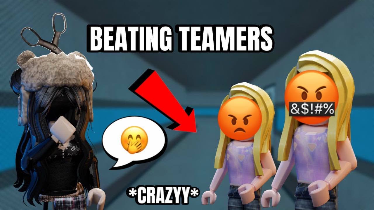 BEATING TOXIC TEAMERS IN MM2 (Murder Mystery 2)