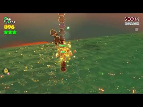 Super Mario 3D World (Switch) 11-9 Speedrun - Time: 24 (Former WR)
